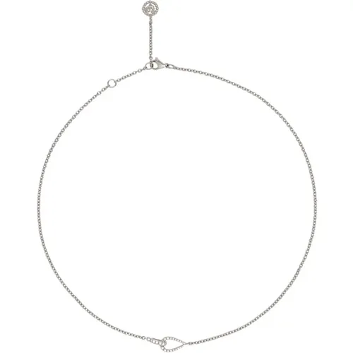 Gold Chain Accessory - Diamond CT 0.12 NR 25 , female, Sizes: ONE SIZE - Chantecler - Modalova