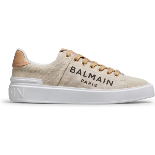 Canvas B-Court sneakers Balmain - Balmain - Modalova