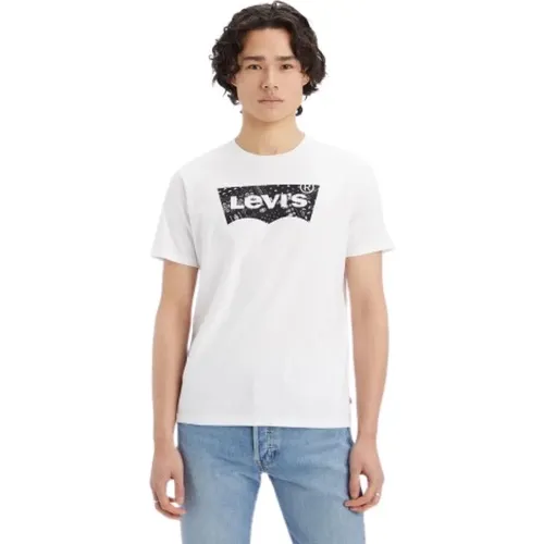 Levi's, Herren Baumwoll T-Shirt , Herren, Größe: M - Levis - Modalova