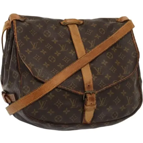 Pre-owned Leder Handtaschen , Damen, Größe: ONE Size - Louis Vuitton Vintage - Modalova