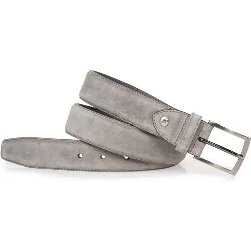 Floris Mens Belt LightBrown Suede , unisex, Sizes: 95 CM - Van Bommel - Modalova