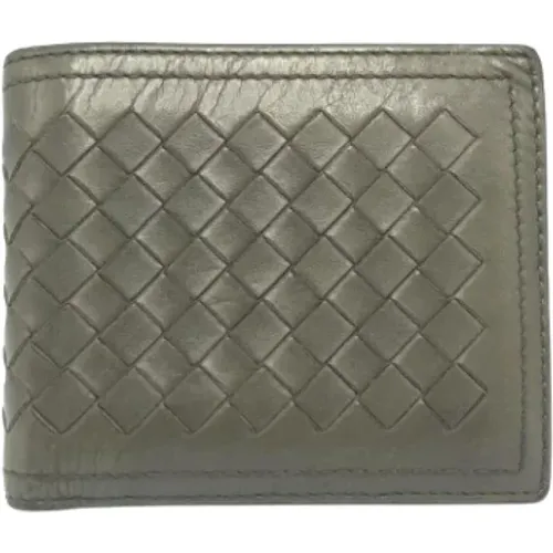 Pre-owned Leather wallets , female, Sizes: ONE SIZE - Bottega Veneta Vintage - Modalova