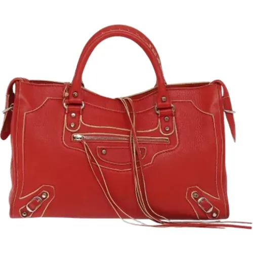 Pre-owned Leather balenciaga-bags , female, Sizes: ONE SIZE - Balenciaga Vintage - Modalova