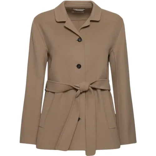 Woll Fiabe Jacke , Damen, Größe: S - Max Mara - Modalova