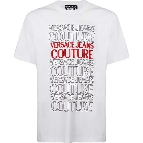 T-Shirts , male, Sizes: XL - Versace Jeans Couture - Modalova