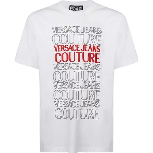 T-Shirts , Herren, Größe: XL - Versace Jeans Couture - Modalova