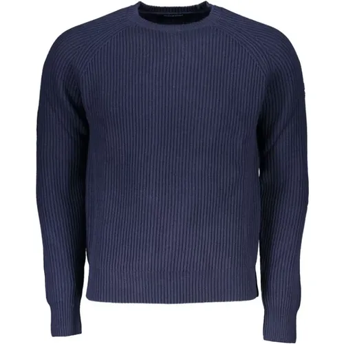 Umweltfreundlicher Blauer Pullover mit Kontrastdetails - North Sails - Modalova