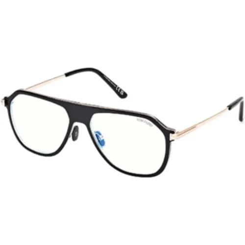 Stilvolle Schwarze Sonnenbrille - Tom Ford - Modalova