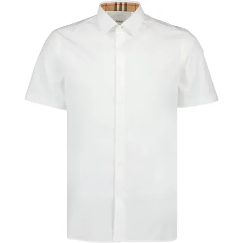 Short Sleeve Casual Shirt , male, Sizes: 2XL, M, L, S - Burberry - Modalova