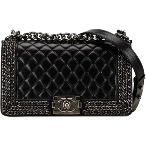 Pre-owned Leather crossbody-bags , female, Sizes: ONE SIZE - Chanel Vintage - Modalova