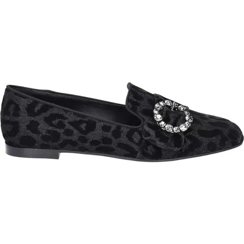 Stylish Loafers in High-Quality Leather , female, Sizes: 4 UK - Dolce & Gabbana - Modalova