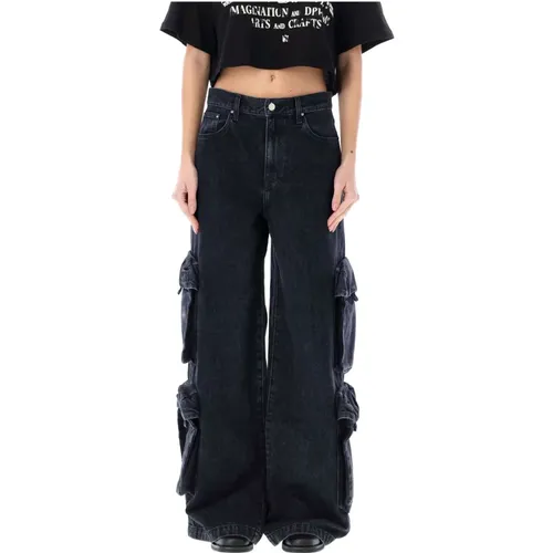 Baggy Cargo Jeans , female, Sizes: W26, W27 - Amiri - Modalova