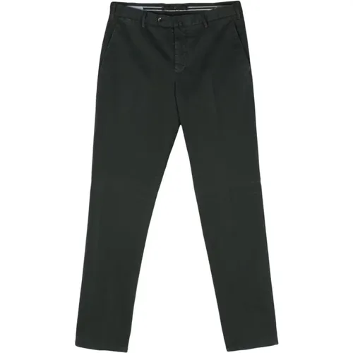 Textured Cotton Trousers , male, Sizes: M, 2XL, L - Luigi Bianchi Mantova - Modalova