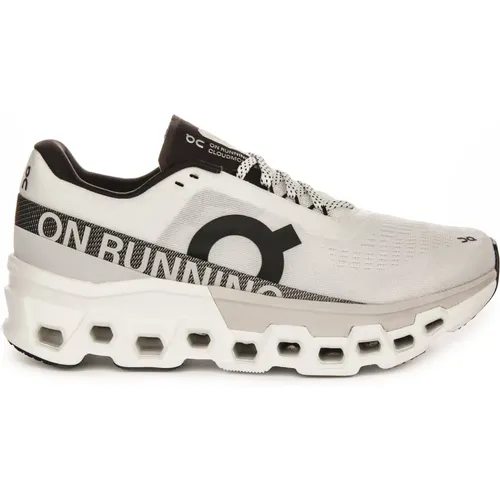 Cloudmonster 2 White Black Women's Running Shoes , female, Sizes: 7 1/2 UK, 6 UK - ON Running - Modalova