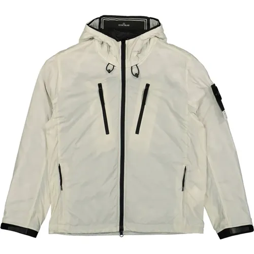 Weiße Leichte Performance-Jacke - Stone Island - Modalova