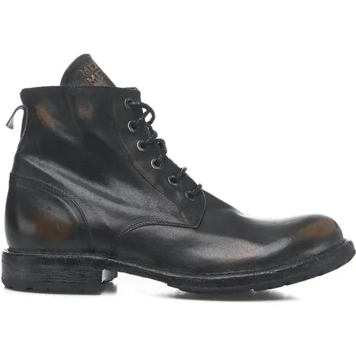 Leather Ankle Boots Stylish Design , male, Sizes: 11 UK, 7 UK, 9 UK, 8 UK, 10 UK - Moma - Modalova