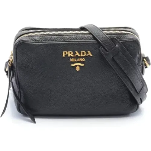 Pre-owned Leather shoulder-bags , female, Sizes: ONE SIZE - Prada Vintage - Modalova