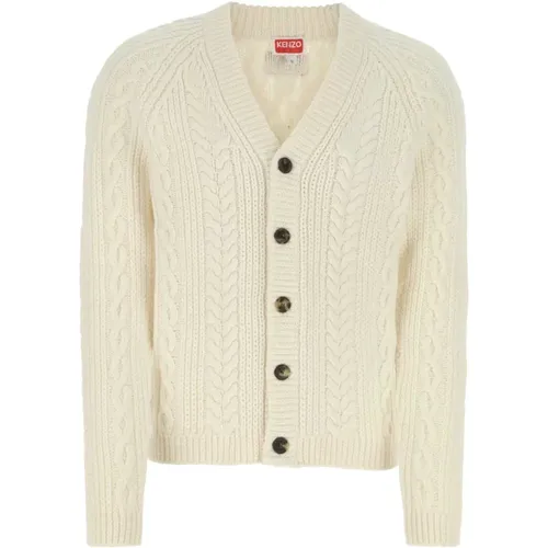 Knit Cardigan, Stay Warm and Stylish , male, Sizes: XL - Kenzo - Modalova