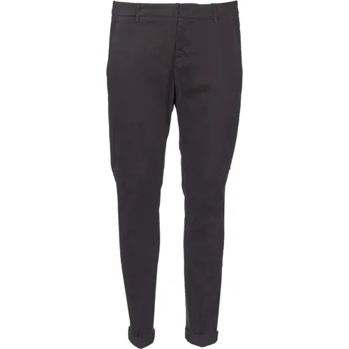 Schmale Chino Hose Leichtes Gabardine , Herren, Größe: W29 - Dondup - Modalova