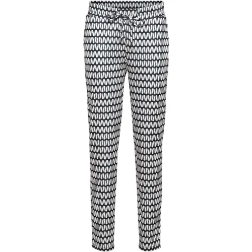 Schwarze Multi Drop Hose , Damen, Größe: S - &Co Woman - Modalova