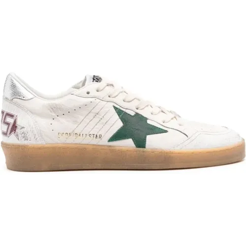 Ball Star Sneakers , male, Sizes: 7 UK, 8 UK, 6 UK, 9 UK, 11 UK - Golden Goose - Modalova