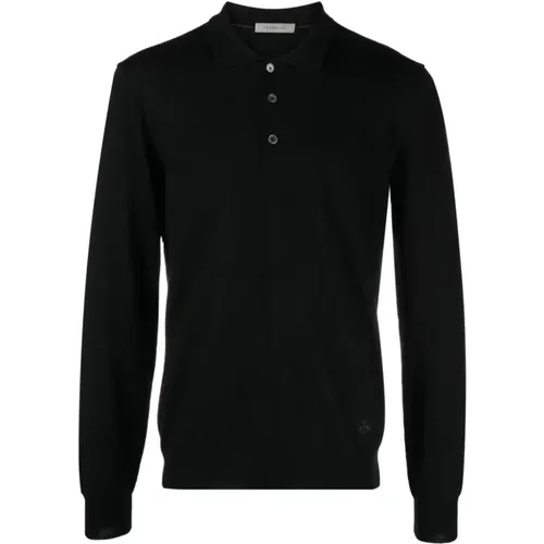 Knitted Wool Polo Shirt , male, Sizes: 3XL - Corneliani - Modalova