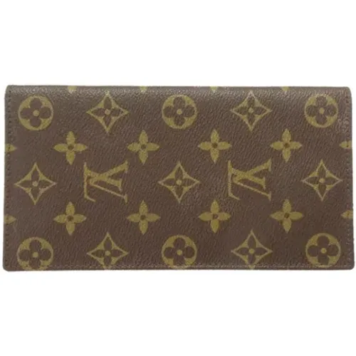 Pre-owned Coated canvas wallets , female, Sizes: ONE SIZE - Louis Vuitton Vintage - Modalova