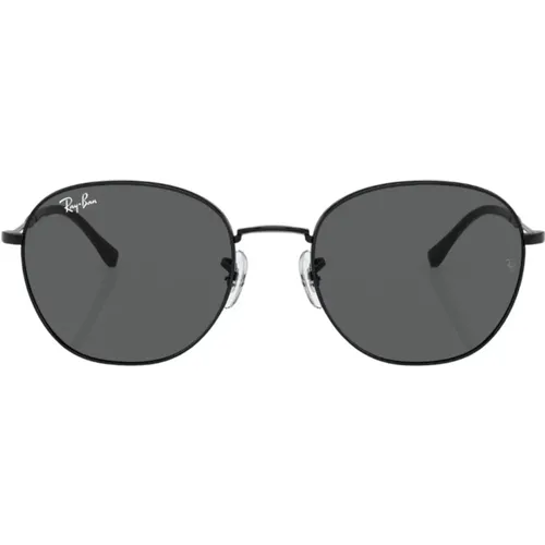 Schwarze Sonnenbrille mit Originalzubehör , Damen, Größe: 53 MM - Ray-Ban - Modalova