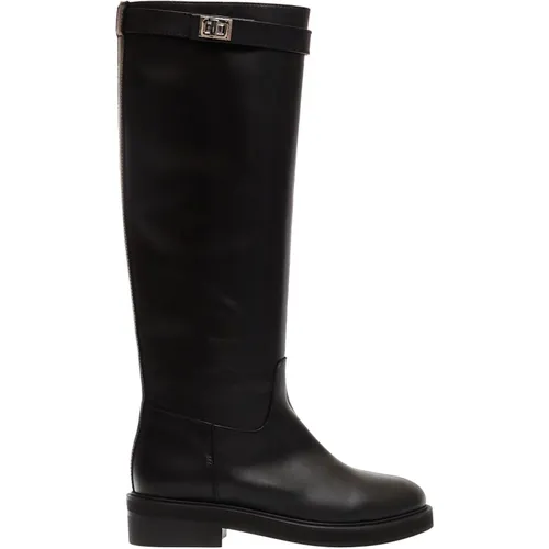 High Boots , female, Sizes: 3 UK - Via Roma 15 - Modalova