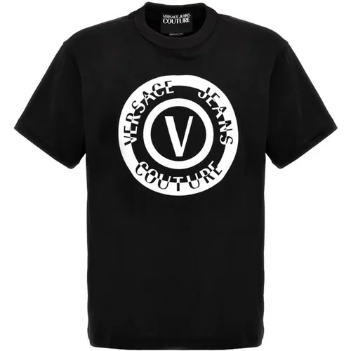 T-Shirts und Polos , Herren, Größe: XS - Versace Jeans Couture - Modalova