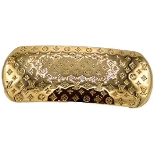 Pre-owned Metal hair-accessories , female, Sizes: ONE SIZE - Louis Vuitton Vintage - Modalova