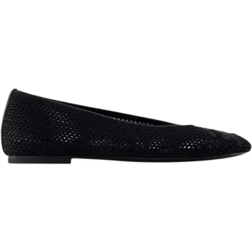 Leather flats , female, Sizes: 4 UK - Burberry - Modalova