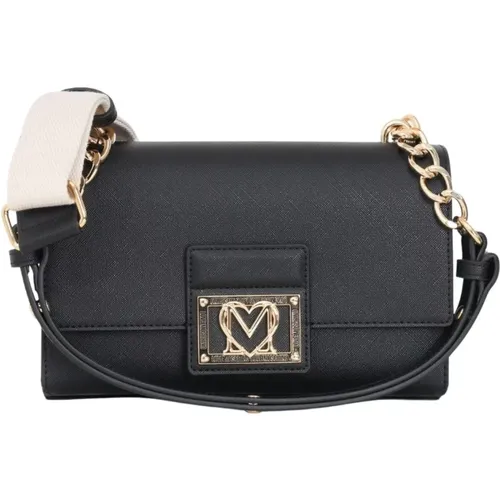 Saffiano Leder Tasche Love Moschino - Love Moschino - Modalova