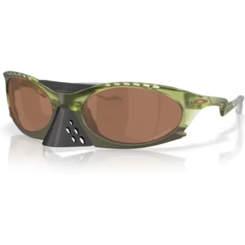 Sporty Sunglasses with Unique Design , unisex, Sizes: ONE SIZE - Oakley - Modalova