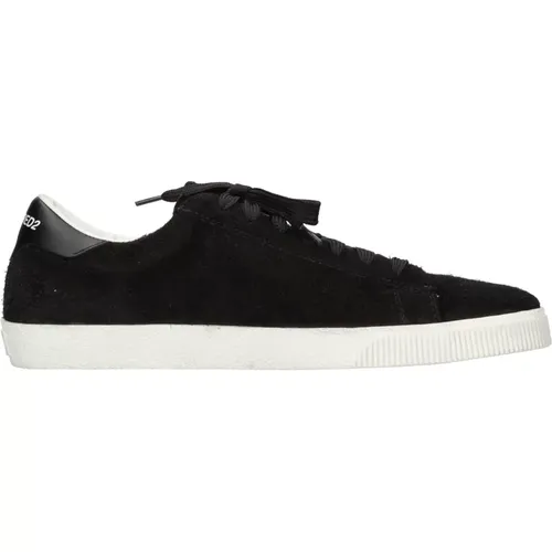 Sneakers Schwarz , Herren, Größe: 43 EU - Dsquared2 - Modalova