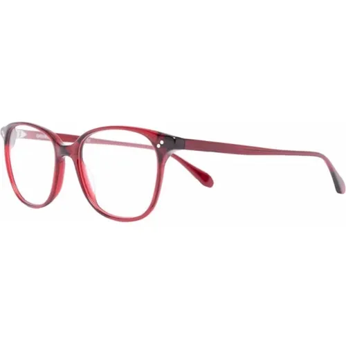 Rote Optische Brille für den täglichen Gebrauch , unisex, Größe: 51 MM - Gigi Studios - Modalova