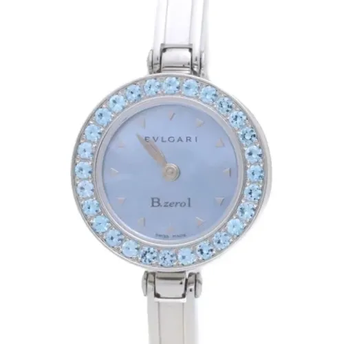 Pre-owned Stainless Steel watches , female, Sizes: ONE SIZE - Bvlgari Vintage - Modalova