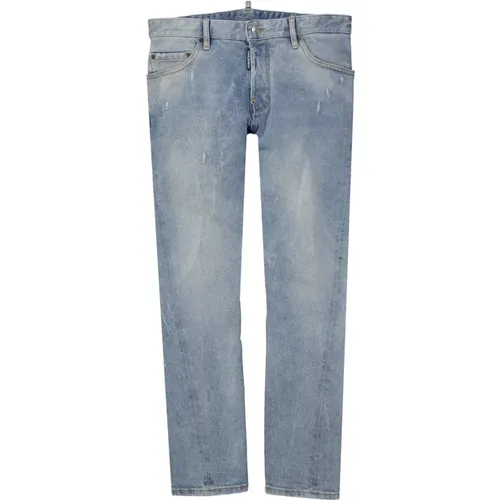 Blaue Denim Jeans für Herren - Dsquared2 - Modalova