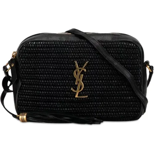 Pre-owned Raffia crossbody-bags , female, Sizes: ONE SIZE - Yves Saint Laurent Vintage - Modalova