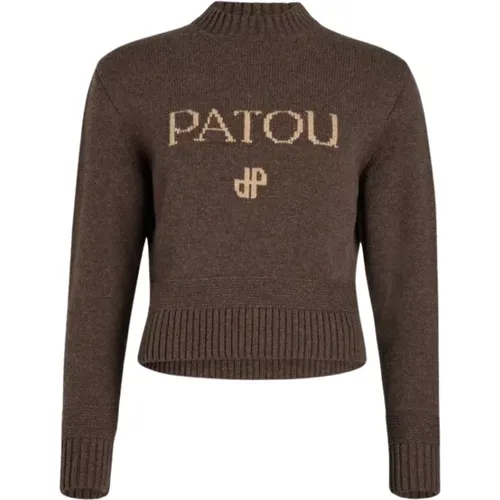 Wool Cashmere Jumper , female, Sizes: L - Patou - Modalova