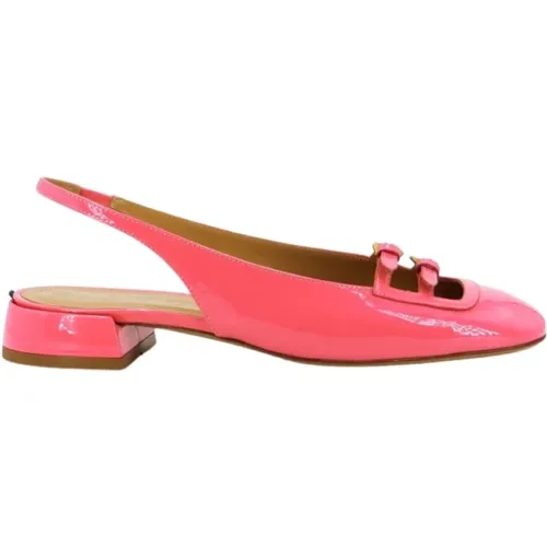 Bubblegum Patent Leather Low Shoes , female, Sizes: 4 1/2 UK - A. Bocca - Modalova