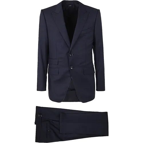 Classic Single Breasted Suit , male, Sizes: 3XL - Tom Ford - Modalova