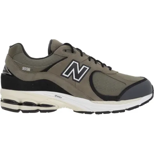 Militärgrüne Low-Top-Sneaker , Herren, Größe: 41 1/2 EU - New Balance - Modalova