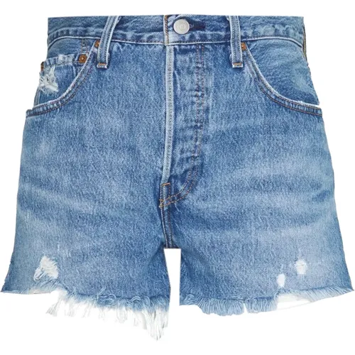 Levi's, Straus Shorts , Damen, Größe: W24 - Levis - Modalova