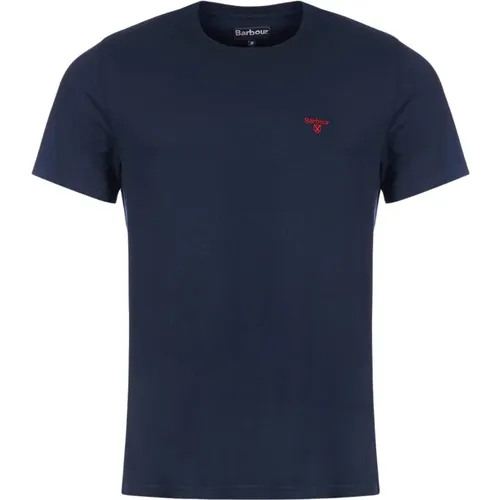 Stylish T-shirts and Polos , male, Sizes: S - Barbour - Modalova