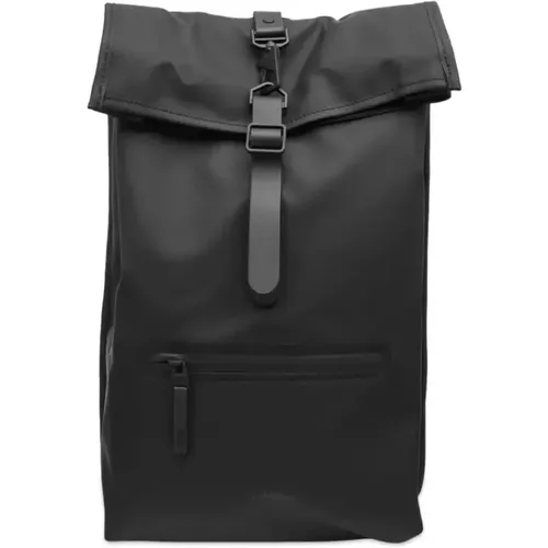 Wasserdichter Rolltop Rucksack mit Laptopfach - Rains - Modalova