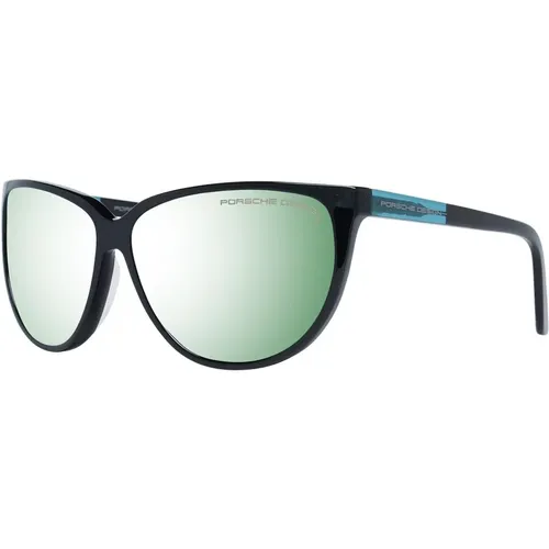 Schwarze Damen Sonnenbrille Cat Eye Stil - Porsche Design - Modalova