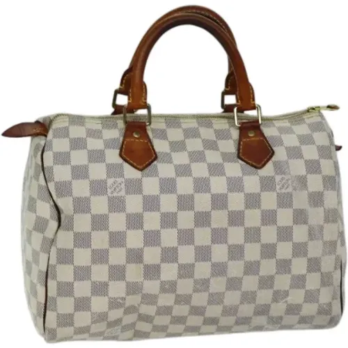 Pre-owned Canvas handbags , female, Sizes: ONE SIZE - Louis Vuitton Vintage - Modalova