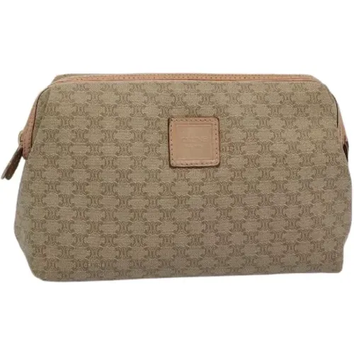 Pre-owned Canvas celine-bags , female, Sizes: ONE SIZE - Celine Vintage - Modalova