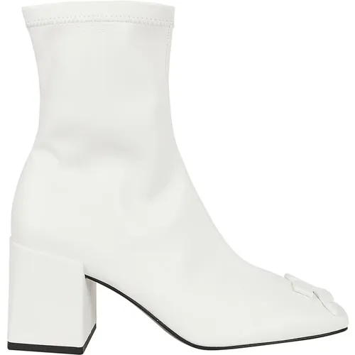 Women's Shoes Ankle Boots Ss24 , female, Sizes: 4 UK, 8 UK - Courrèges - Modalova